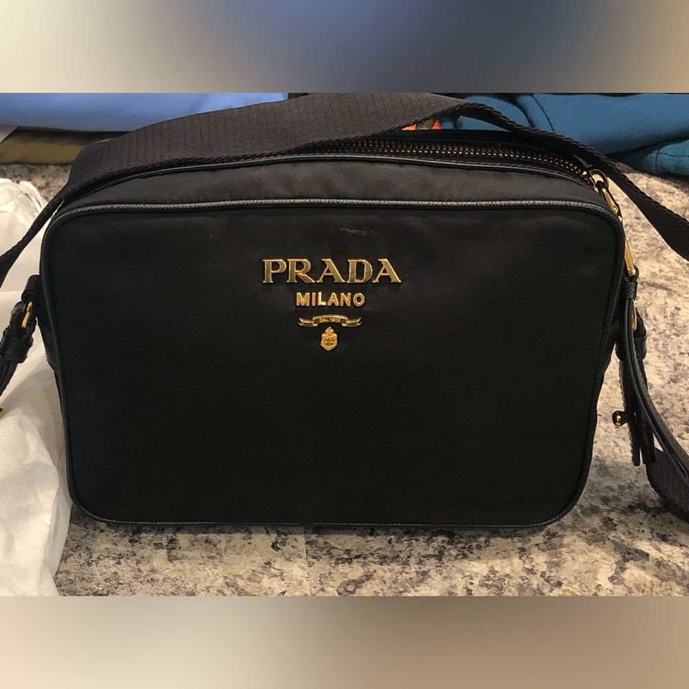 Prada Black tessuto nylon bag